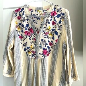 Sweet little summer blouse by fig and flower!